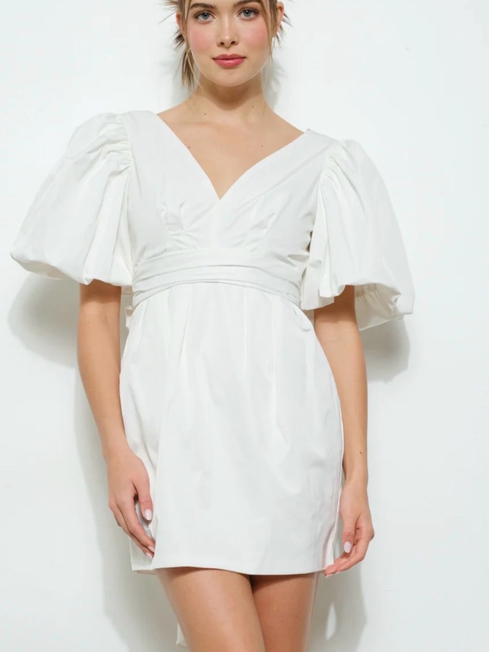 Laura Crepe Mini Dress